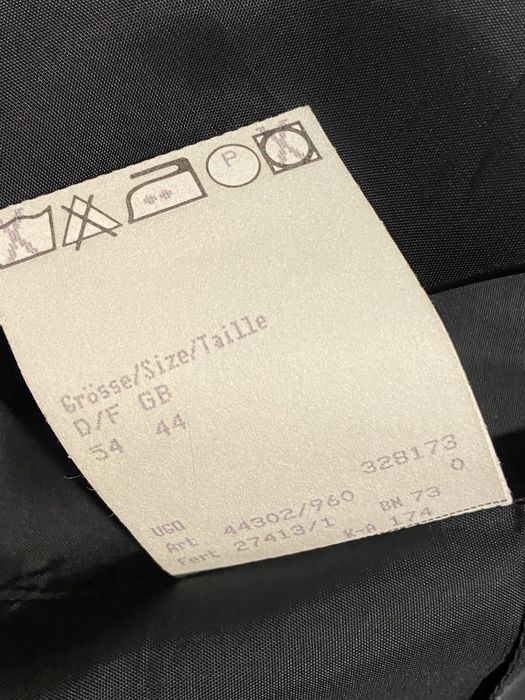 Czarna wełna wool 54 XL Męska kamizelka  elegancka Vintage