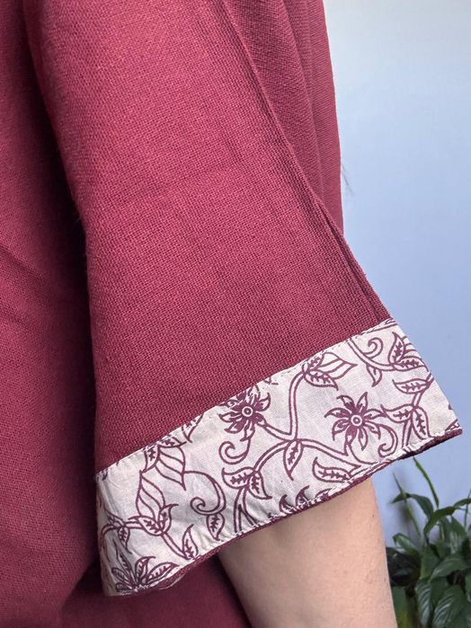 Kimono narzutka etno bawełna