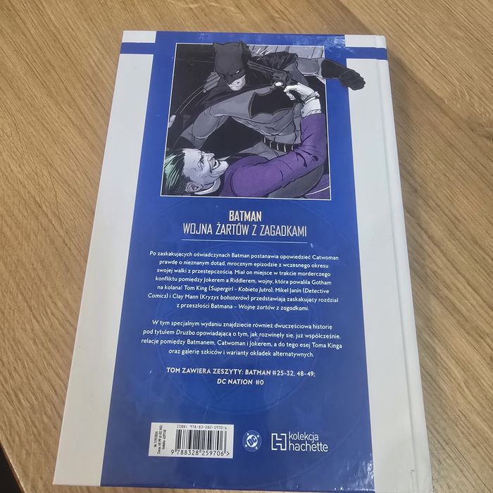 Komiks Batman wojna  żartów z zagadkami