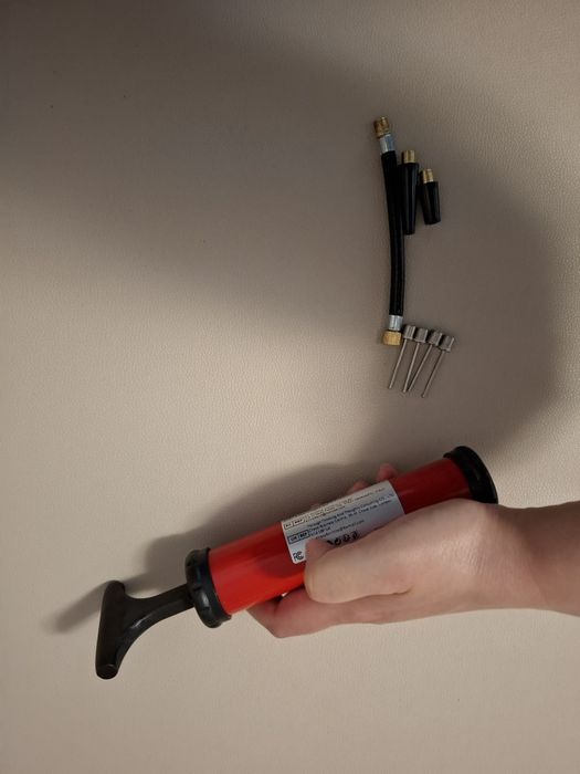 Bomba de ar para enchimento inflação de bolas - NOVO - ENVIO GRÁTIS