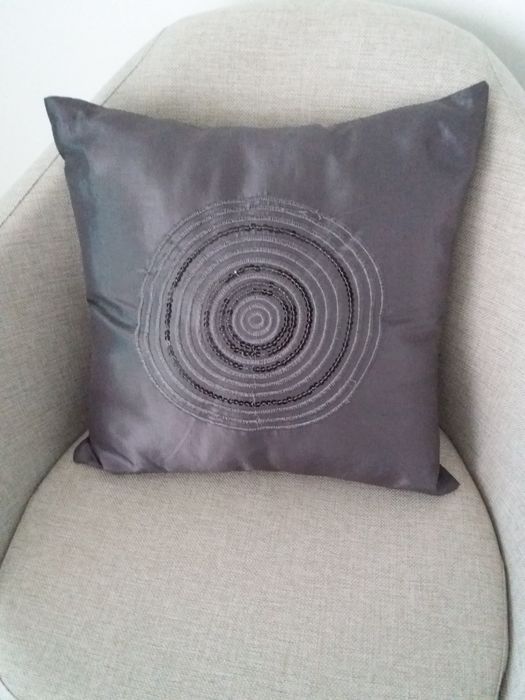 Capas Almofada acetinado decorativa