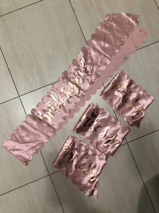 Обруч стрічки подружок  нареченої тапочки  дівич-вечірка