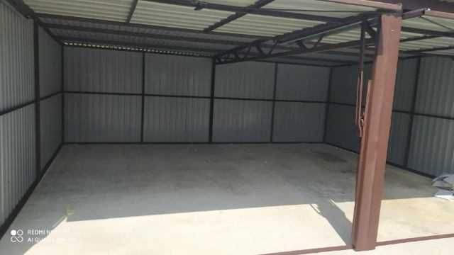 garaż blaszany 12x6 garaże blaszane wiata na busy magazyn  7x5