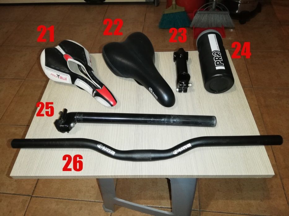 Peças Bike BTT (preços na descrição)