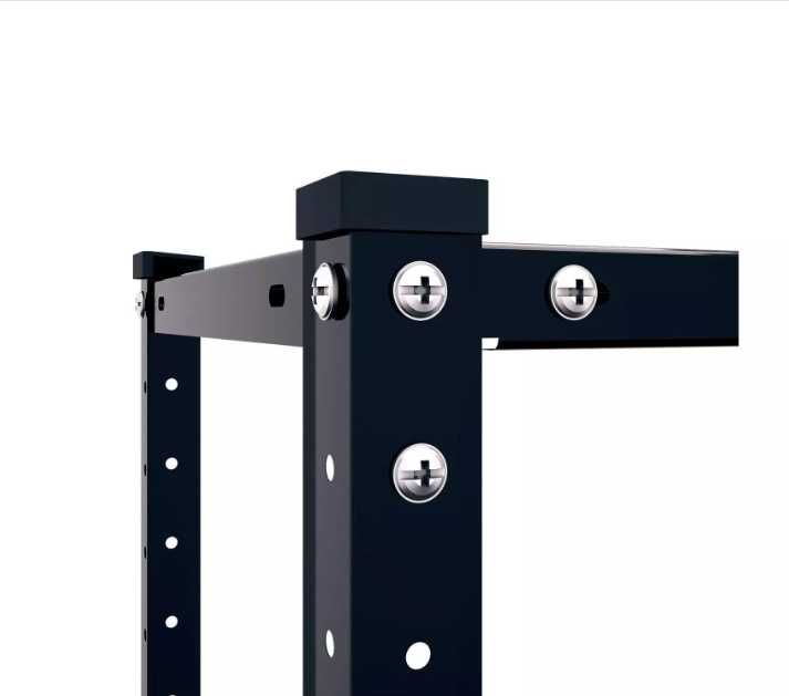 Стелаж металевий 4 полиці (чорний)