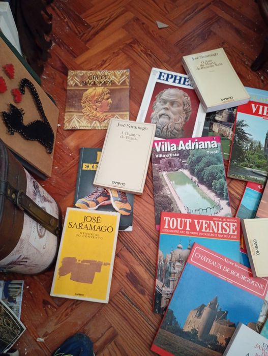 Saldos  livros Saramago/ Viagens e outros - Desde 2E.