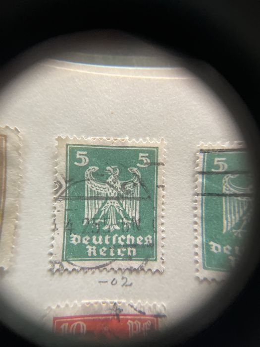 Znaczki Niemieckie1924 rok