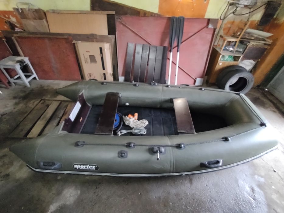 Б/У Надувний човен Sportex Shelf 330K (Спортекс Шельф 330К)