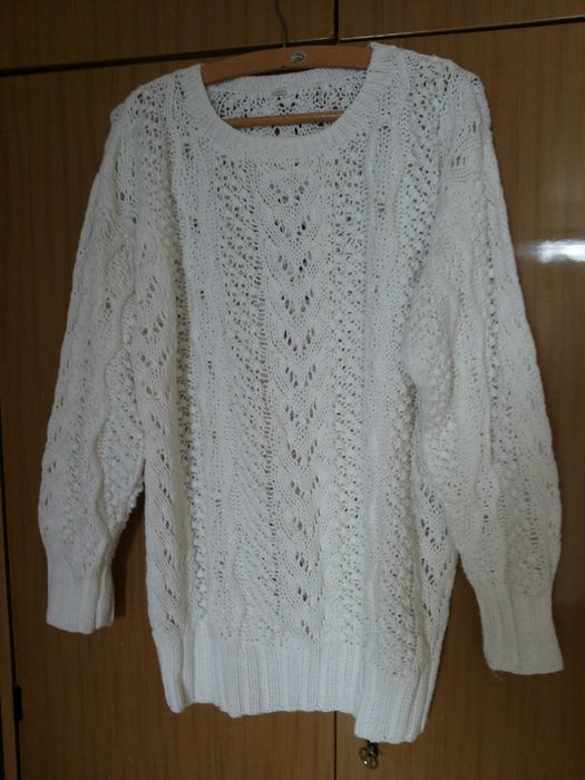 Vintage sweter bawełniany