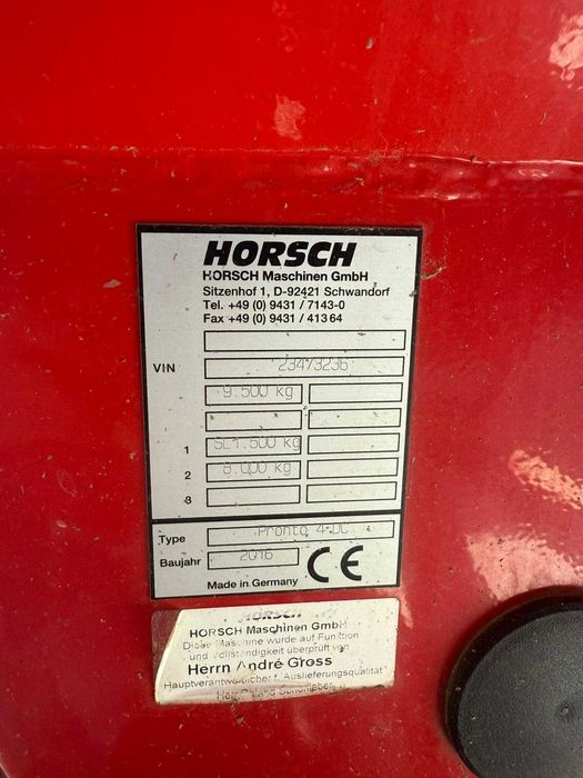 Horsch Pronto 4DC składany!
