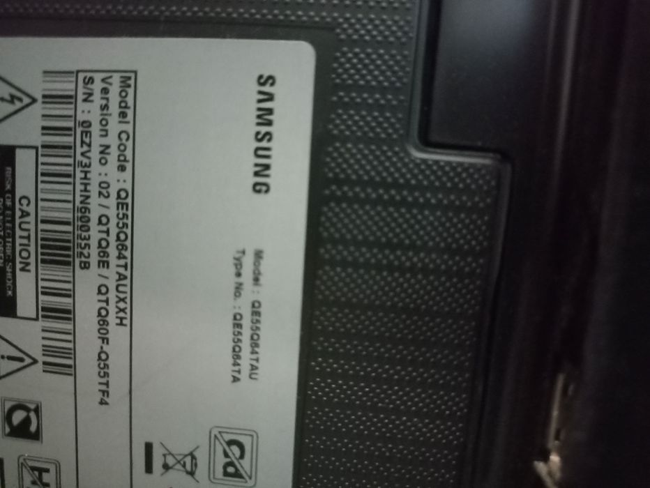 Telewizor Samsung 55 cali uszkodzony
