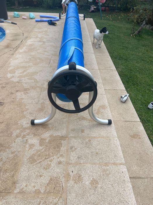 Capa de piscina de verão