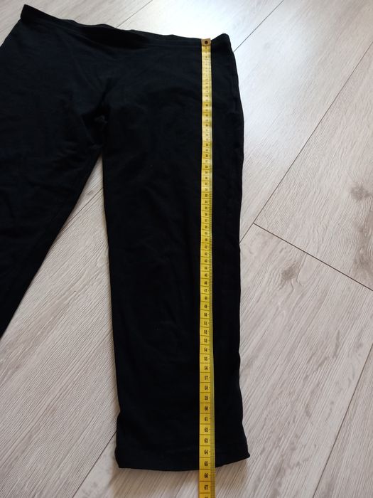 Czarne legginsy bawełniane 3/4 Terranowa M 38 10
