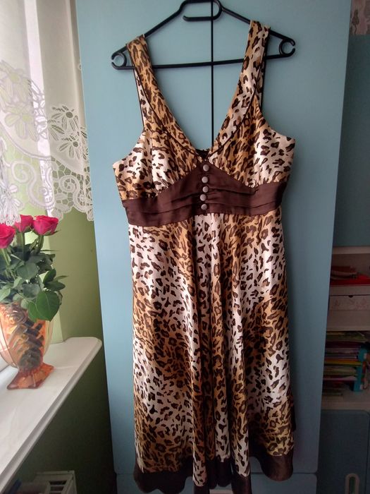 Sukienka damska panterka