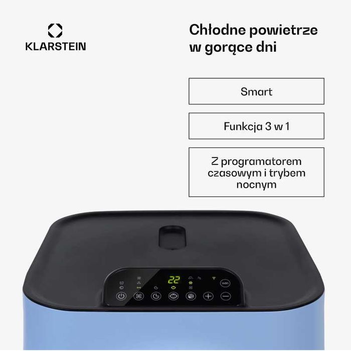 KLARSTEIN 3W1 Klimatyzator, pilot,  2,9 KW WIFI