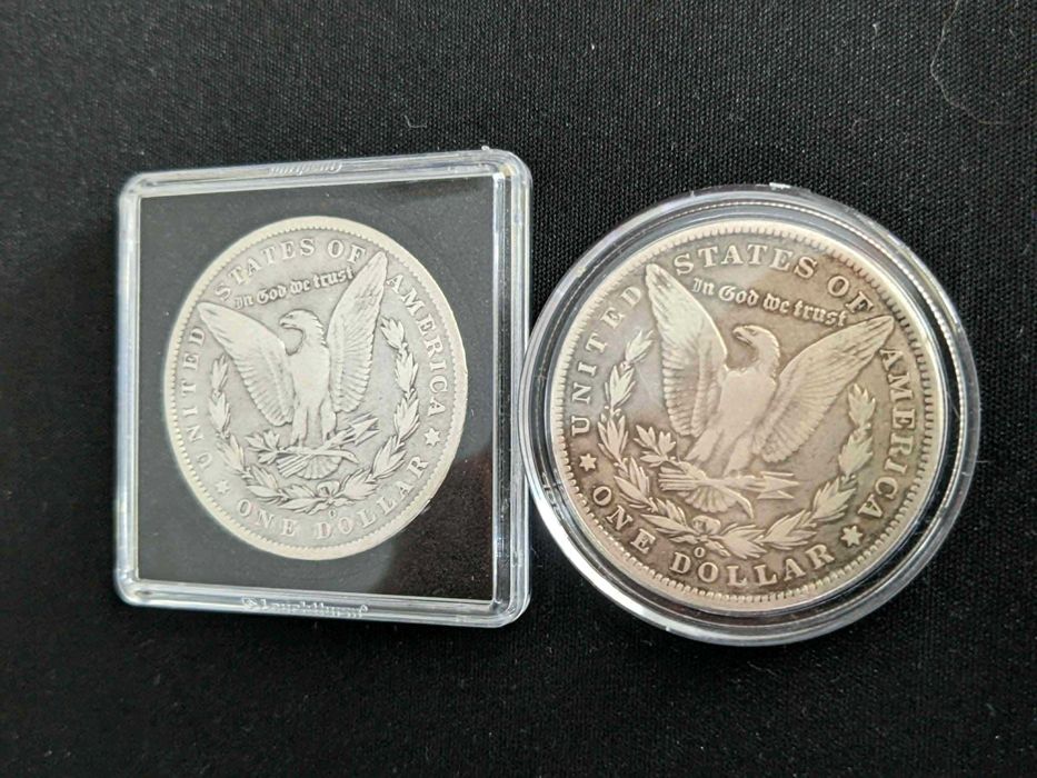 Srebrne monety dolar USA - Morgan 1885 O Morgan 1887 O