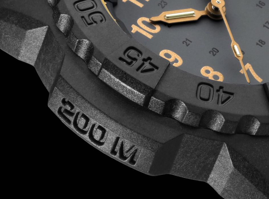Годинник LUMINOX Navy SEAL 3500 45 mm. XS.3508.GOLD 200 MT.