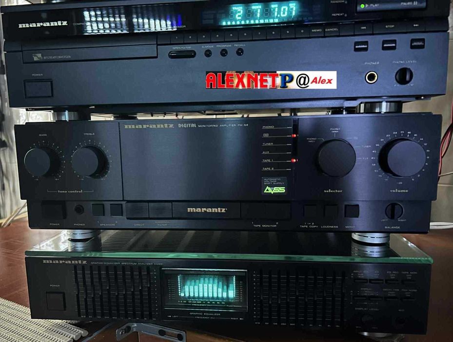 Marantz Digital PM-64 Amplificador potente e impecável