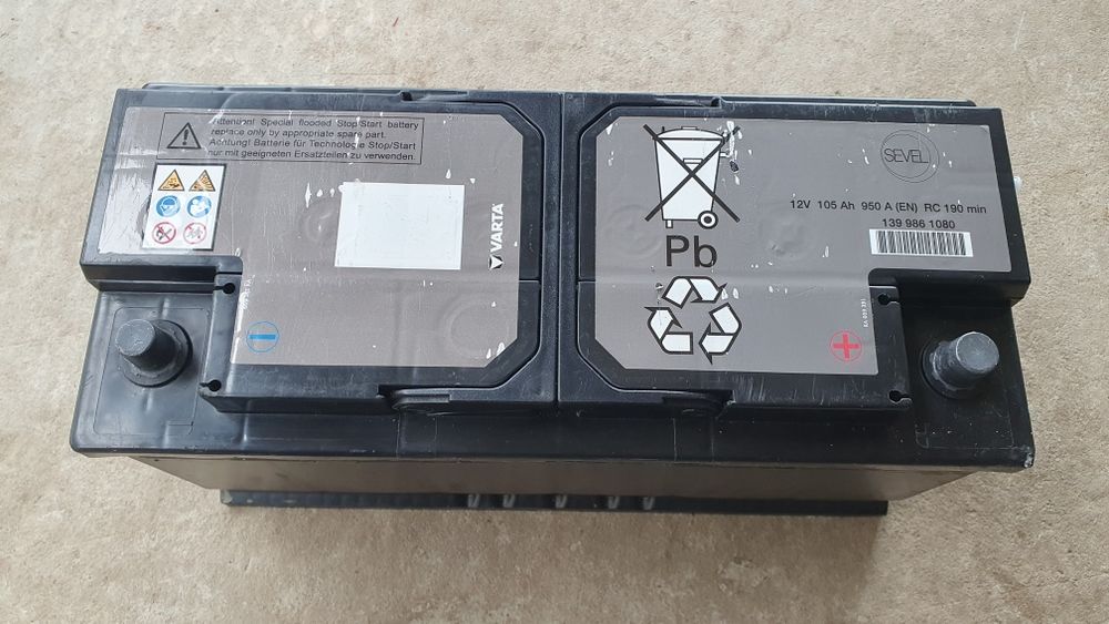 Акумулятор VARTA Start-Stop 105Ah 950A
