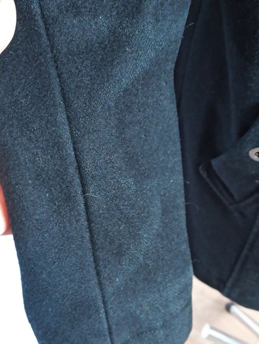 Sg Czarny płaszcz męski L dyplomatka bosmanka  męska L Jack & Jones