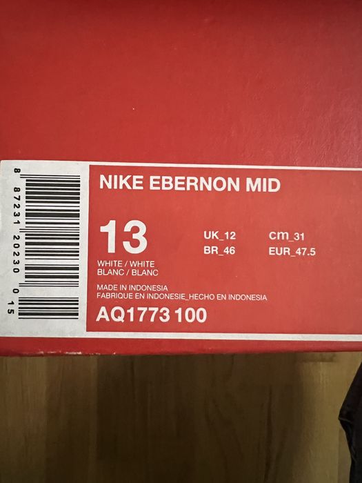 Кросівки Nike ebernon mid