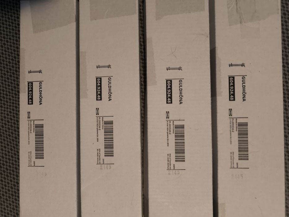 Wieszaki 4 x Ikea Guldhona