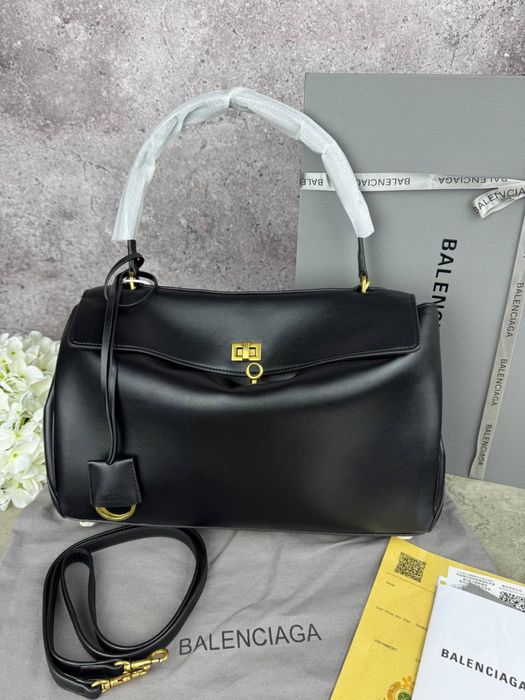 Torebka Balenciaga rodeo black 35cm