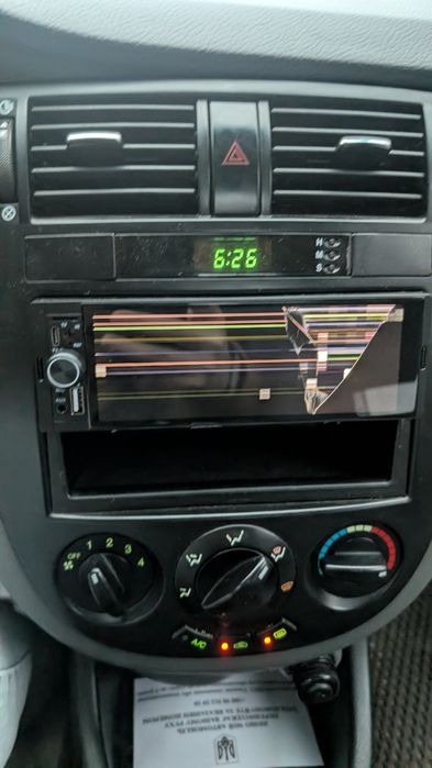 (НА ЗАПЧАСТИНИ, або ЗАМІНА ДИСПЛЕЯ) 1Din мультимедійний плеєр CarPlay Android AUTO, сенсорним екраном, універсальний 6,86-дюймовий