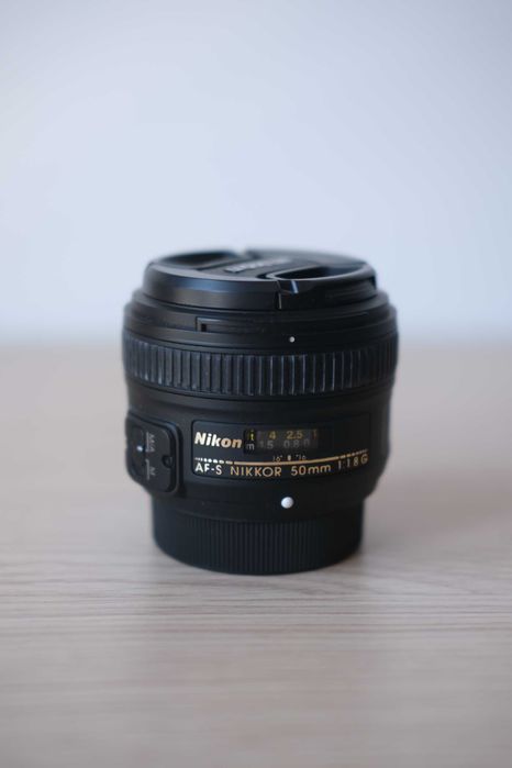 Lente NIKON 50mm AF-S f/1.8