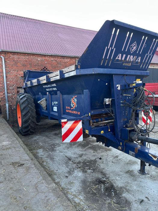 Rozrzutnik obornika Alima Bis Evo Spreader 12t Annaburger Bergman