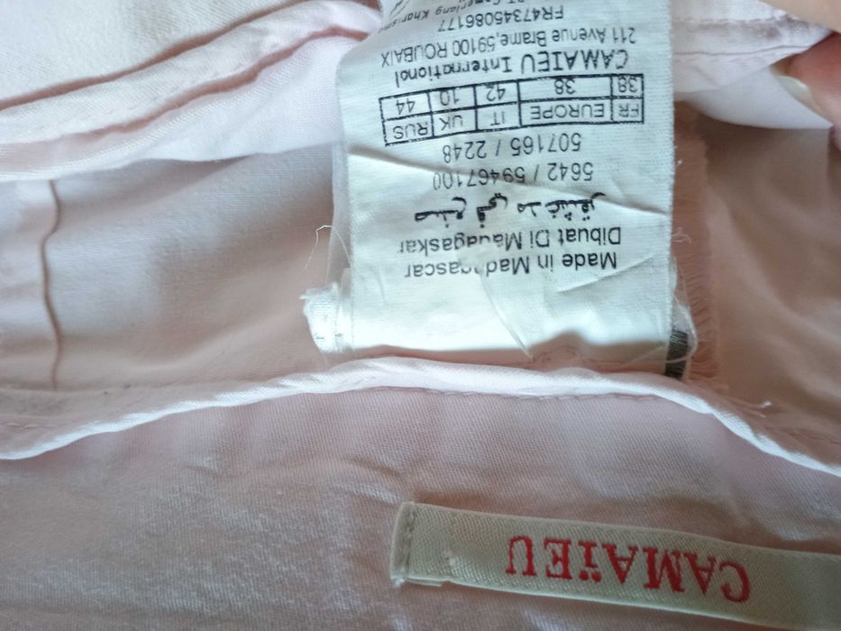 Letnie spodnie damskie bawełniane rozm. M Camaieu