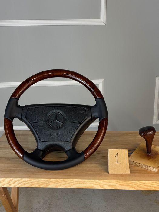 виготовлення деревʼяних вставок на будь яке кермо. мерседес w124 w140 w126 w123 w201 w210