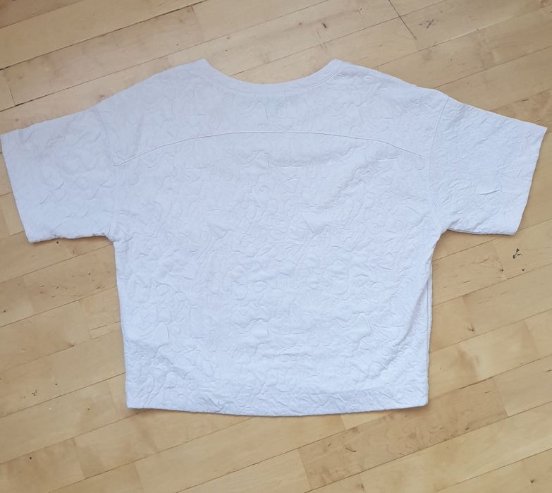 T-shirt damski z fakturą H&M