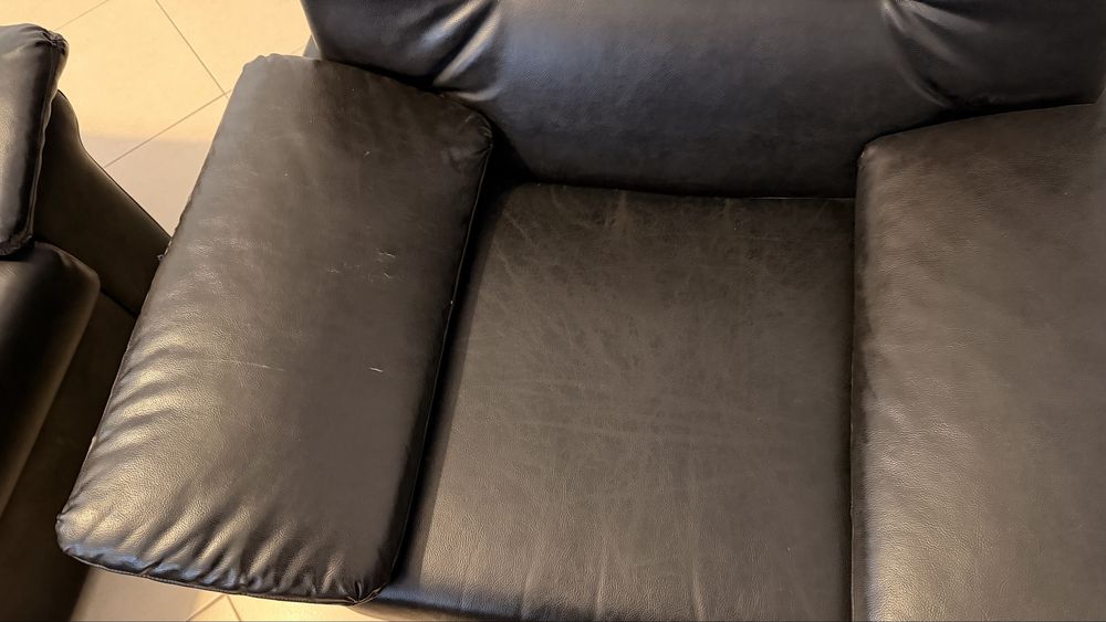 Conjunto 1 sofá e 2 poltronas