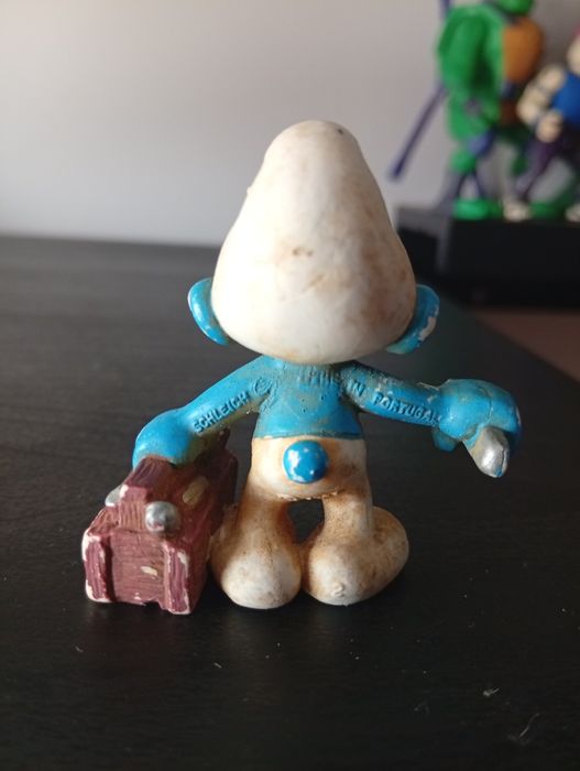 Figura Smurfs scleich antiga