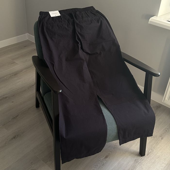 Чоловічі бавовняні штани H&M relaxed fit, брюки вільного крою hm straigth