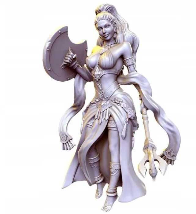 RNE Piekna Mniszka rpg dnd figurki druk 12k wys 200mm