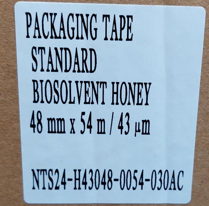 Taśma pakowa Eco Solvent mocny klej
