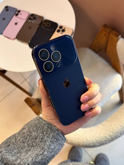Чохол на Айфон 17 про макс та інші | скляний чехол для iphone pro max