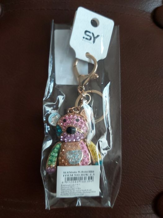 Brelok miś SY, nowy