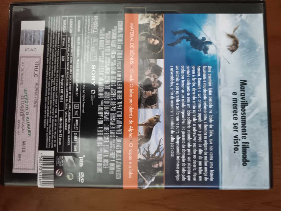 filme dvd original - alpha