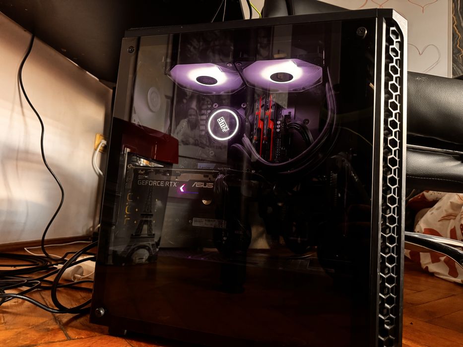 Komputer GAMINGOWY-AMD Ryzen 7 3700x + 48GB RAM! +RTX 3060+ 2x SSD 1xHDD