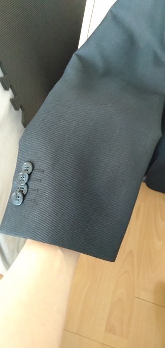 Garnitur męski czarny