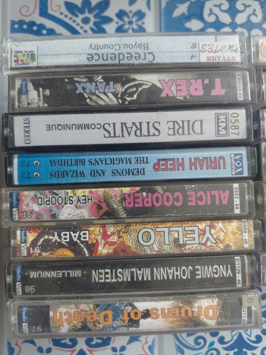 Аудіо касети с записами Stevie Ray