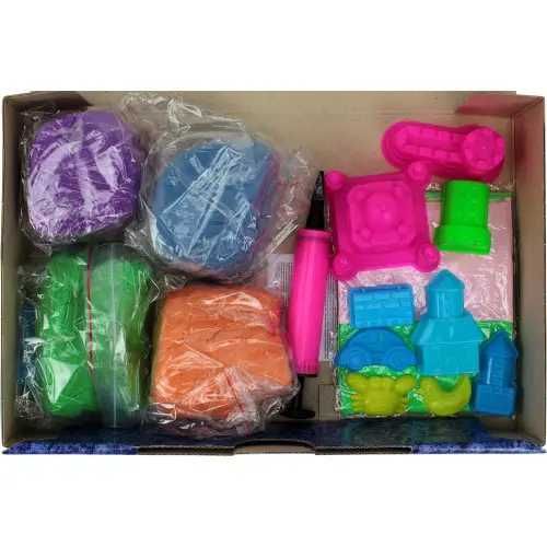 Кинетический песок "KidSand" 1600г+песочница