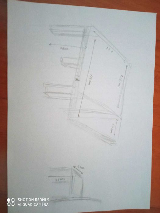 Mesa de Jantar  +  4 Cadeiras  ( em excelente estado) - novo preço