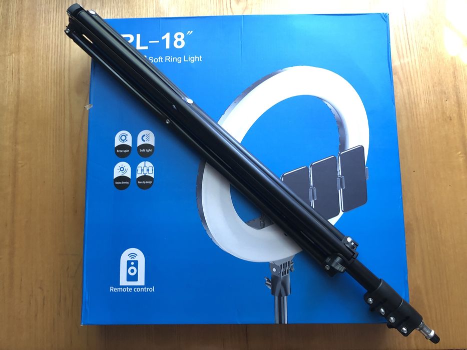 Нова Кільцева лампа RL-18(45 см) LED
