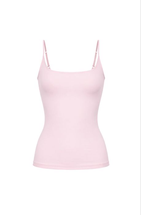 майка розовая тонкая