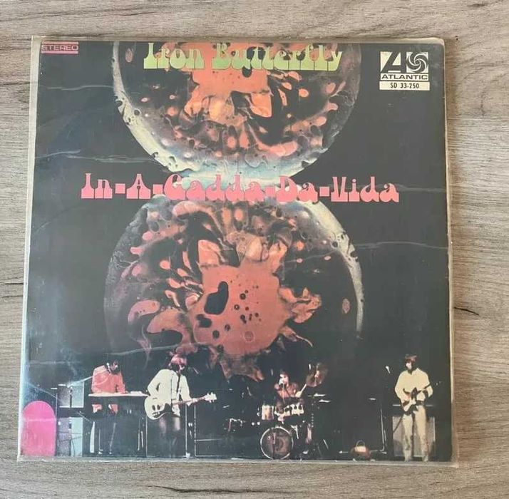 Iron Butterfly – In-A-Gadda-Da-Vida LP winyl Peru Atlantic SD 33-250