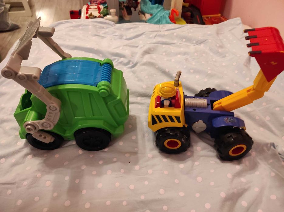 2 Auta kopara i zgniatara+GRATISY uzywane